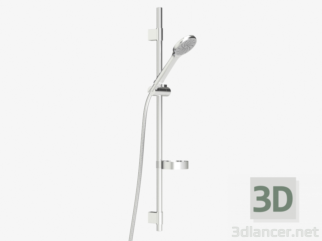 3d model Set de ducha Cera S5 - vista previa