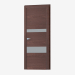 3d model Interroom door (04.31 silver mat) - preview