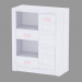 modèle 3D Cabinet 1D-2S (TYPE LLK01) - preview