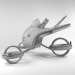 3d Futuristic Strollever Stroller model buy - render 3d Futuristic Strollever Stroller model buy - render