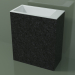 3d model Freestanding washbasin (03R146103, Nero Assoluto M03, L 72, P 36, H 85 cm) - preview