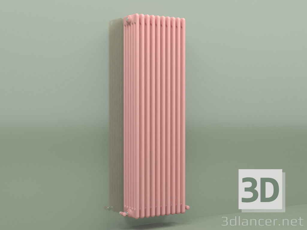 3d модель Радиатор TESI 6 (H 1500 10EL, Pink - RAL 3015) – превью