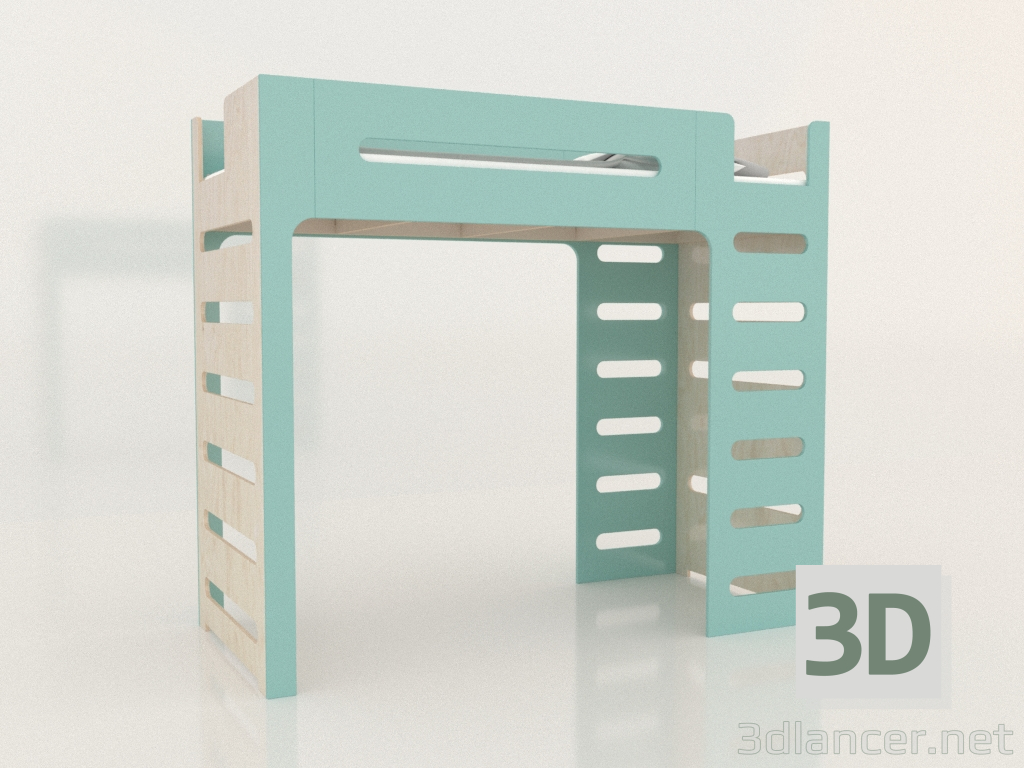 3D modeli Loft yatak MOVE GR (FTMGR2) - önizleme