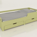 3d модель Ліжко MODE DR (BDDDR2) – превью