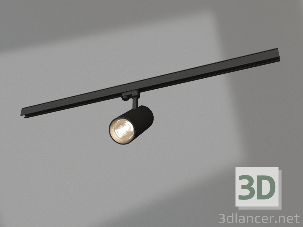 modèle 3D Lampe LGD-GERA-4TR-R90-30W Jour SP5000-Veg (BK, 24 deg, 230V) - preview