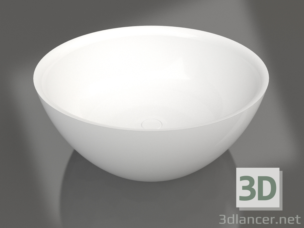 3D modeli Tezgah üstü lavabo ALDA 02 - önizleme