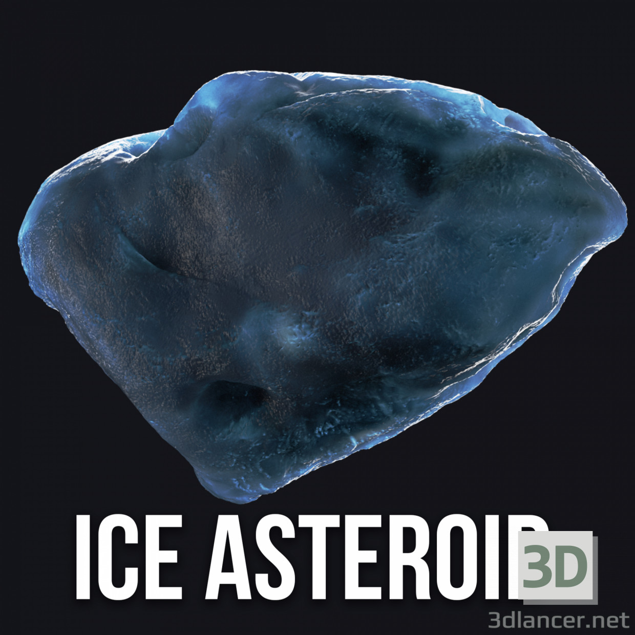 modello 3D di Icona Asteroide comprare - rendering