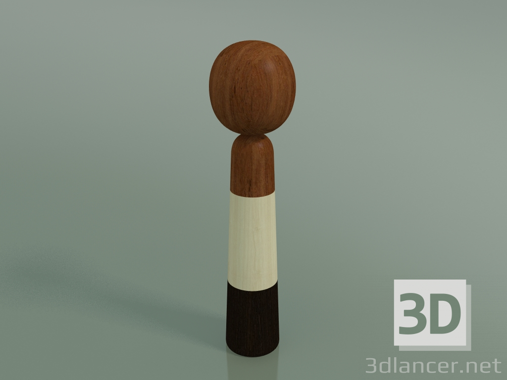 3D modeli Heykelcik 4707 (Set 3 - 24,5 cm) - önizleme