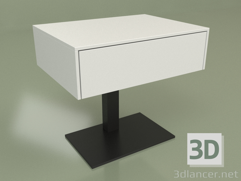 3D Modell Nachttisch CN 250 (Weiß) - Vorschau