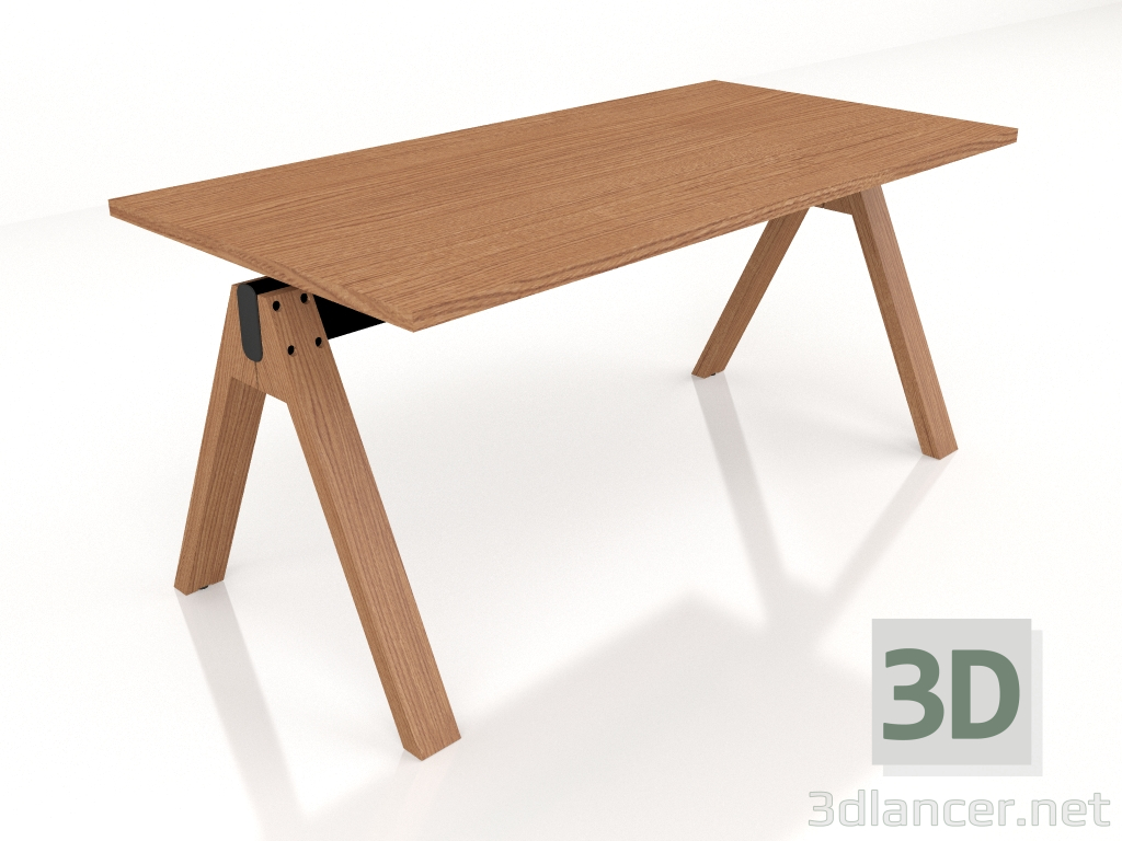 modello 3D Tavolo da lavoro Viga V16 (1600x800) - anteprima
