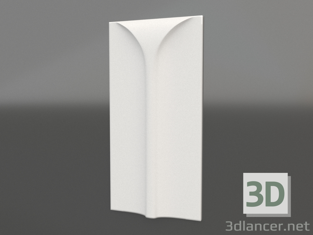 modello 3D Pannello 3d impertinente - anteprima