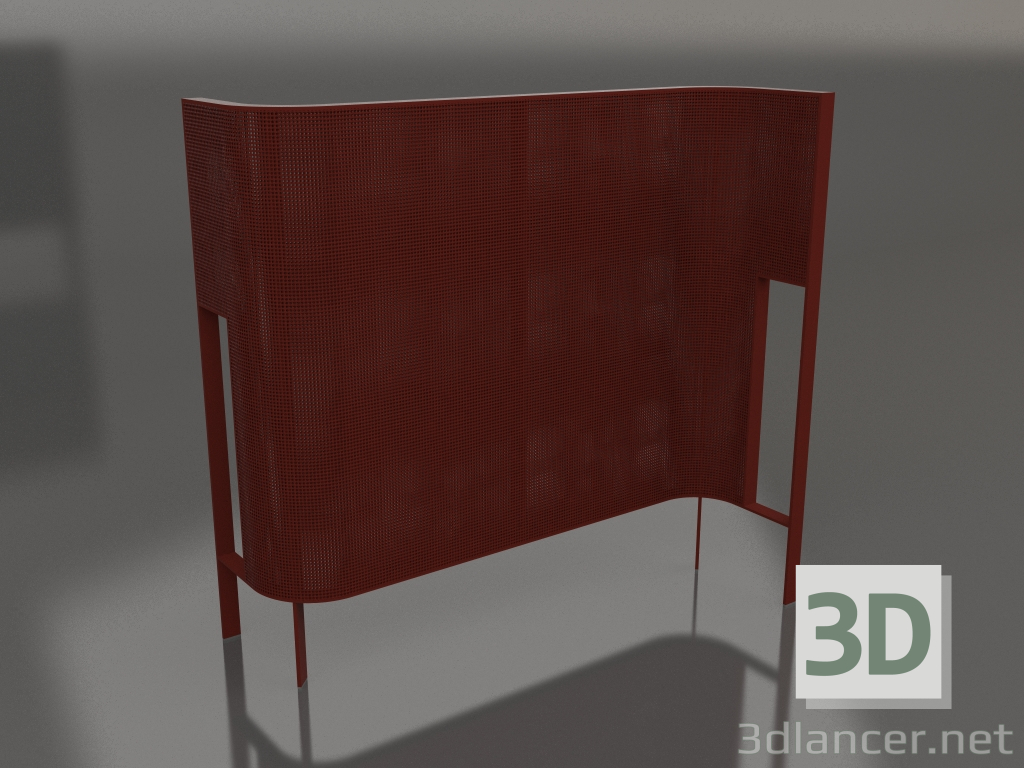 3d model Partition (Wine red) - preview