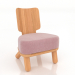 modèle 3D Fauteuil ENGE - preview