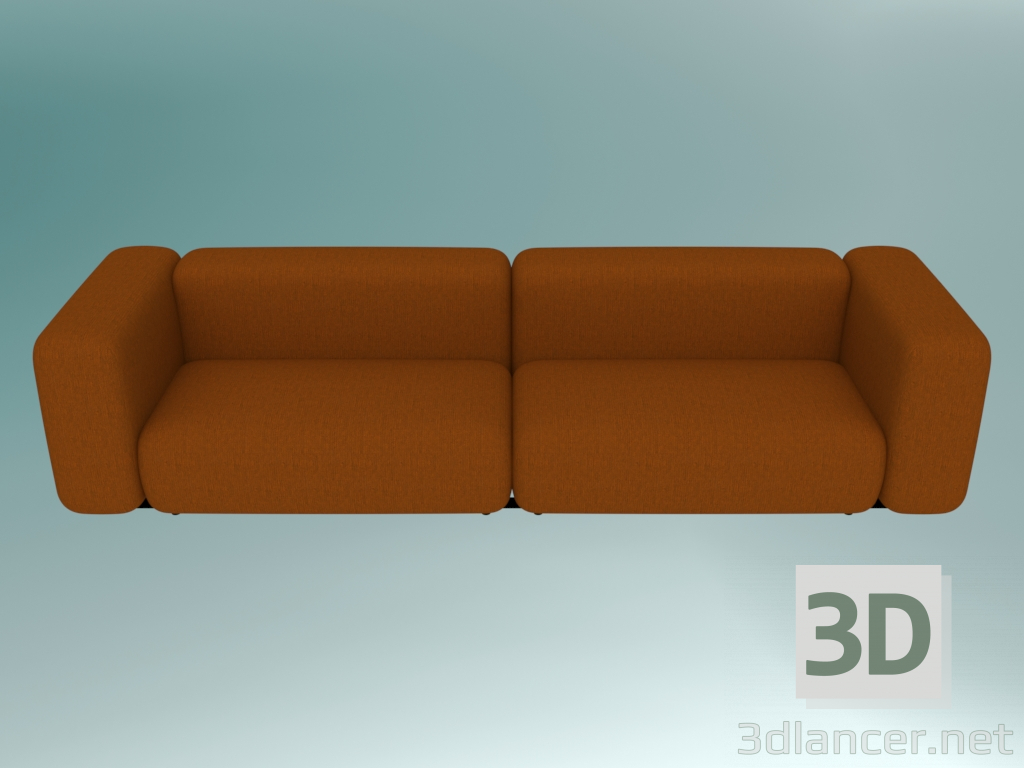 3D modeli Modüler kanepe PLUS Classic - önizleme