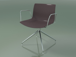 Chair 2054 (swivel, with armrests, LU1, polypropylene PO00404)