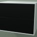 3 डी मॉडल डबल बॉक्स (8AUBCA01, ग्लेशियर व्हाइट C01, HPL P06, L 60, P 36, H 48 सेमी) - पूर्वावलोकन
