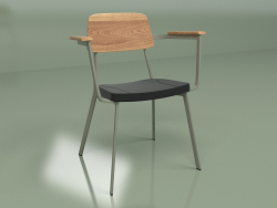 Chair Sprint Armchair 1 (black, light grey)