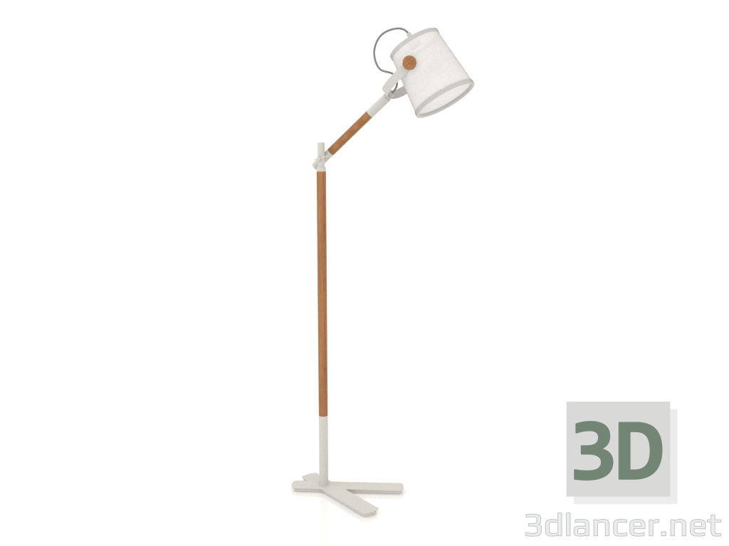 Modelo 3d Luminária de chão (4920) - preview