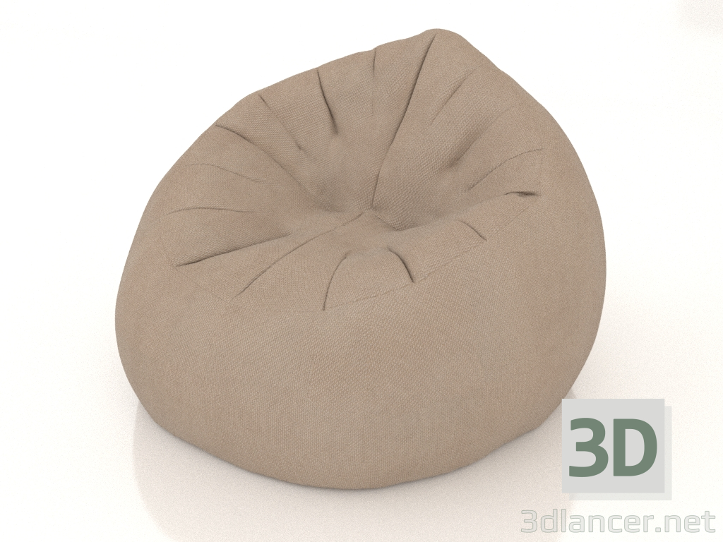 modèle 3D Pouf Mad (tresse 3008) - preview