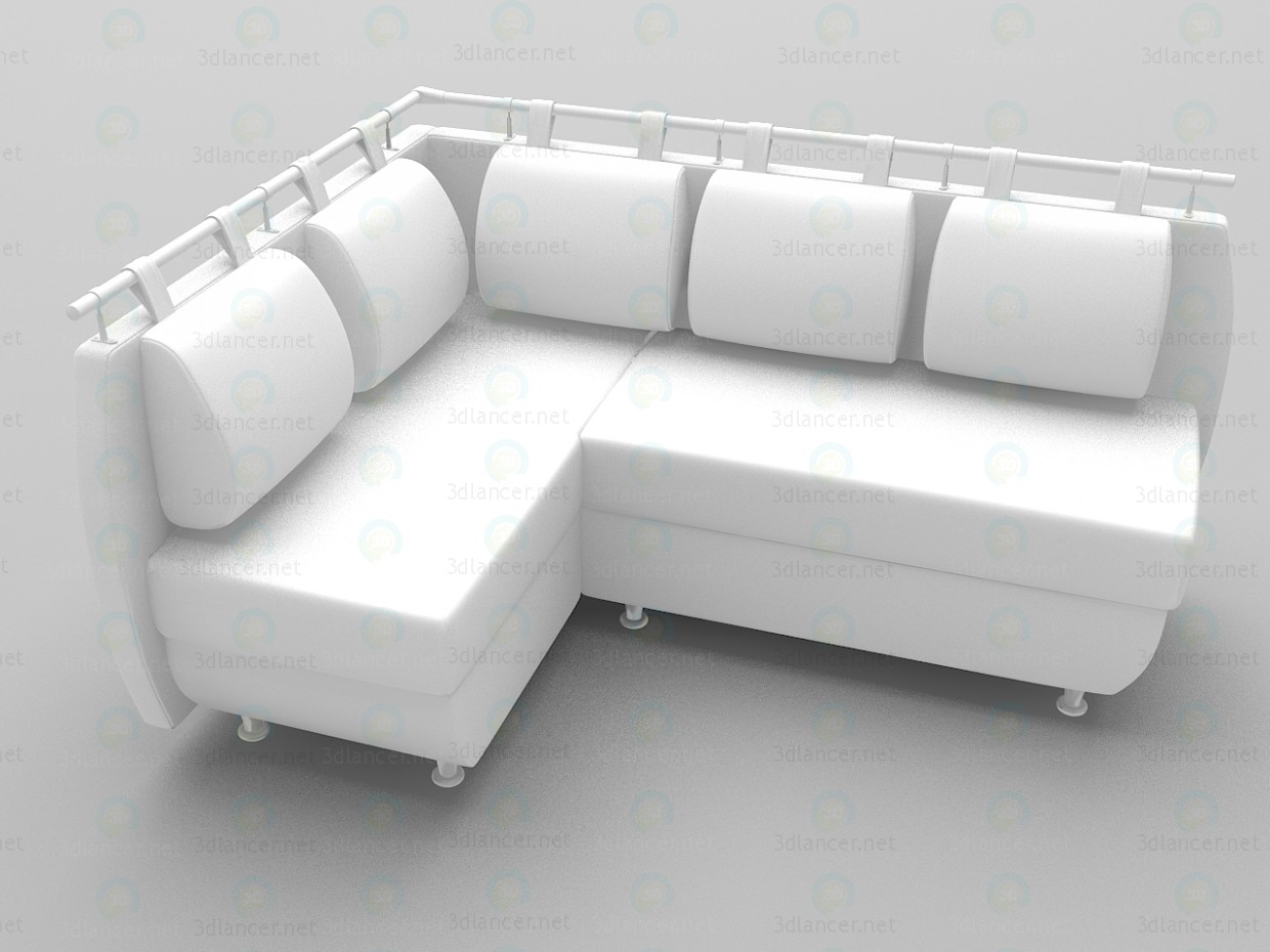 3D Modell Ecksofa Julia - Vorschau