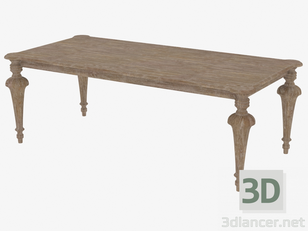 3 डी मॉडल डाइनिंग टेबल पुराने मिल्टन टेबल (8831.0007.L) - पूर्वावलोकन