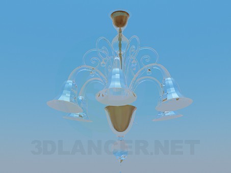 3d модель Люстра – превью 3d модель Люстра – превью