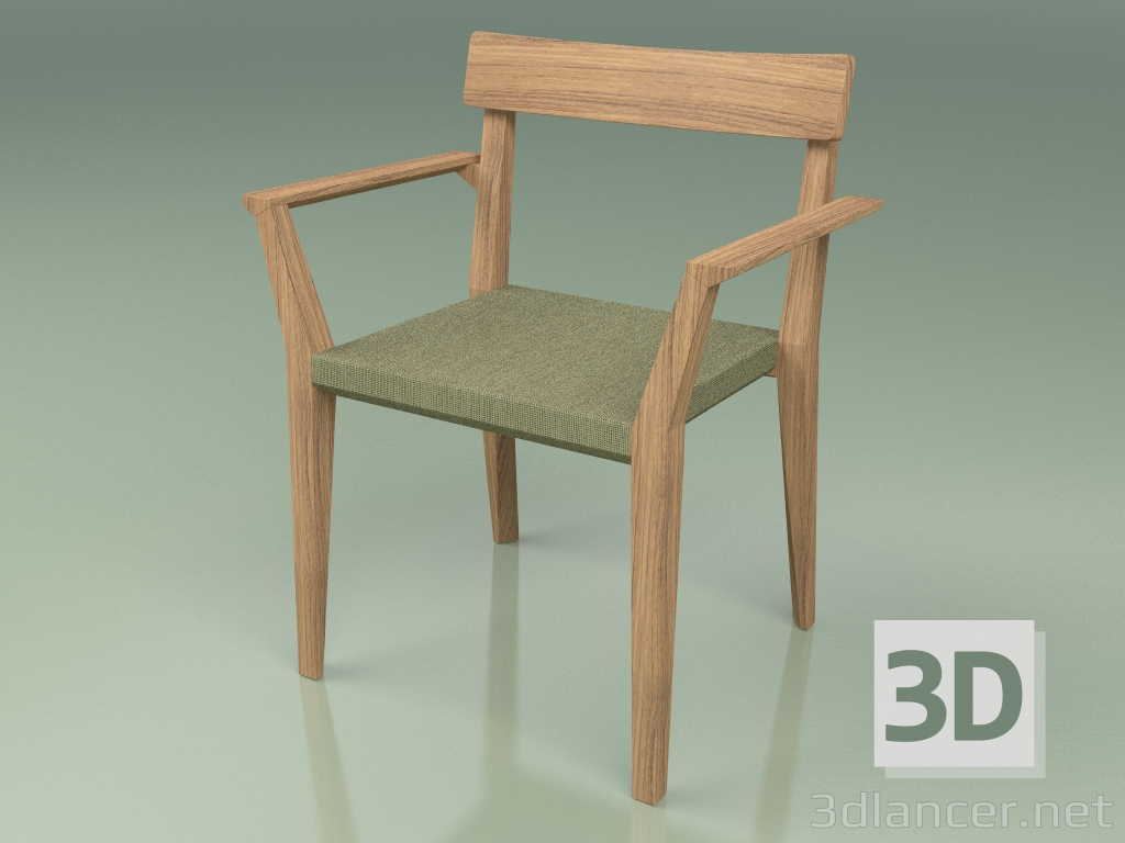 modèle 3D Chaise 172 (Batyline Olive) - preview