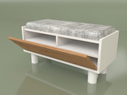 Shoe bench with cushion (30421)