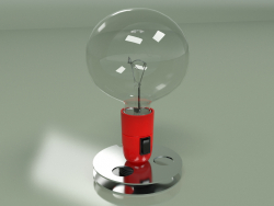 Table lamp Lampadina ED (red)