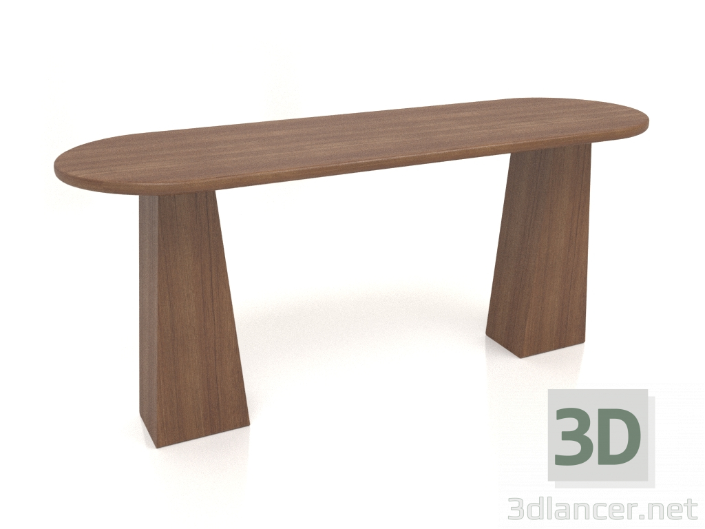 modello 3D Consolle KT 09 (1600x500x700, legno marrone chiaro) - anteprima