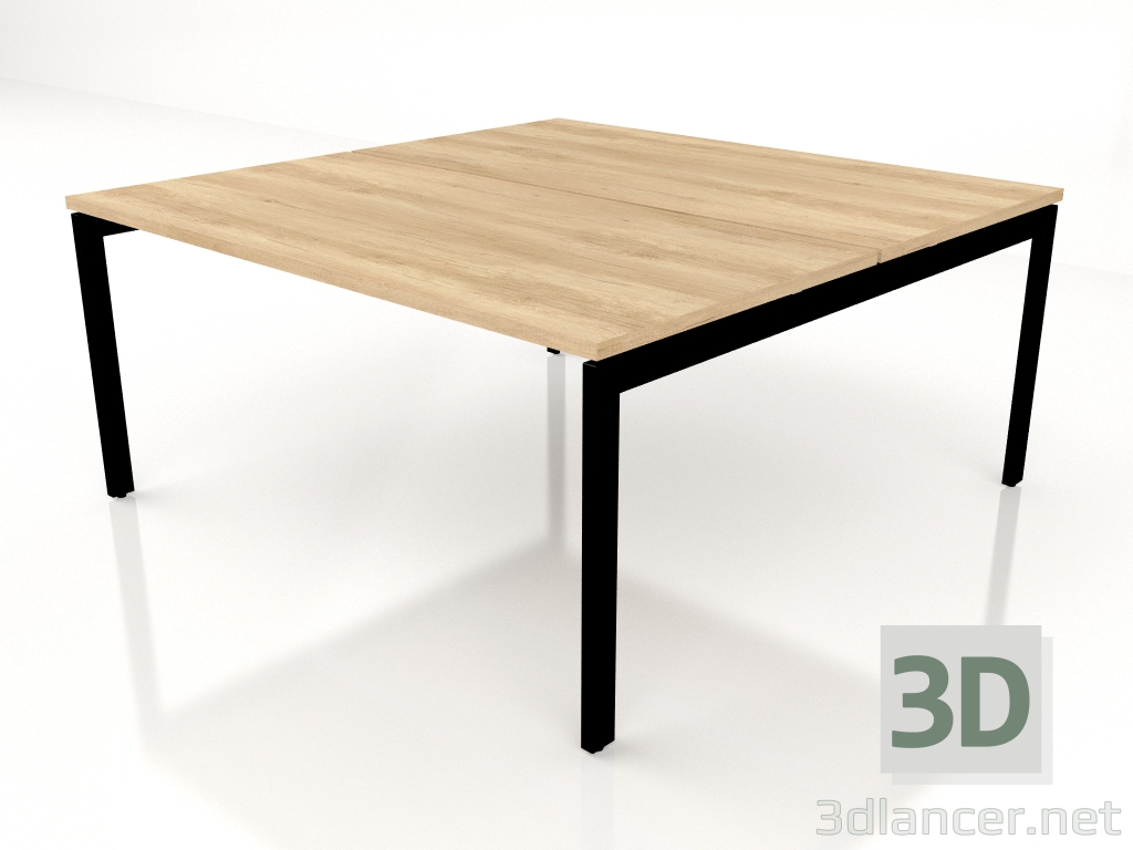 modèle 3D Table de travail Ogi U Banc BOU34 (1600x1610) - preview