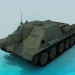 3d model Tank SU-122 - preview
