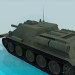 3 डी मॉडल टैंक सु-122 - पूर्वावलोकन