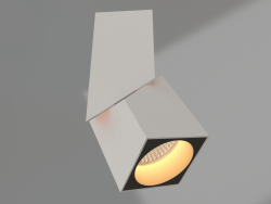 Lampe SP-TWIST-SURFACE-S60x60-12W Warm3000 (WH-BK, 30°)