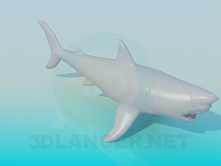 3d модель Акула – превью 3d модель Акула – превью