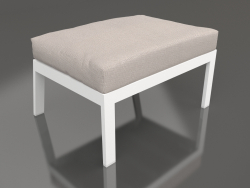 Pouf for a chair (White)
