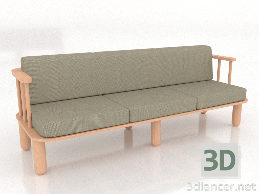 3d model Sofá SHULAY - vista previa 3d model Sofá SHULAY - vista previa
