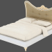 3d модель Кровать двуспальная LTTOD5A-189 – превью