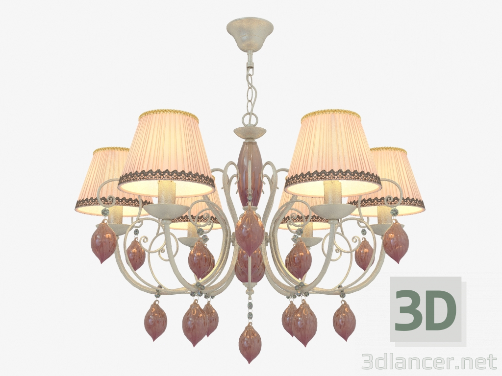3D Modell Leuchte (Kronleuchter) Persien (3925 6) - Vorschau