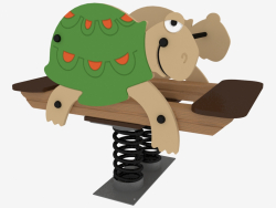 Гойдалка дитячого ігрового майданчика Черепаха (6118)
