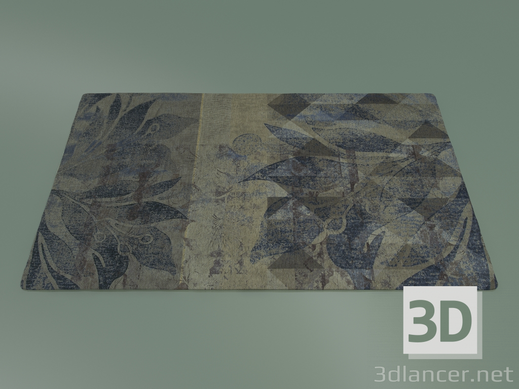 3D Modell Teppich Burj (S103) - Vorschau