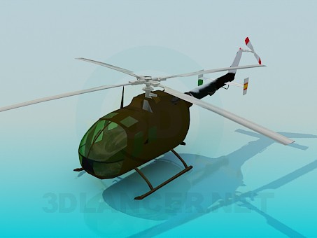 3d model Helicopter - preview 3d model Helicopter - preview
