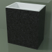 3d model Freestanding washbasin (03R146301, Nero Assoluto M03, L 72, P 48, H 85 cm) - preview