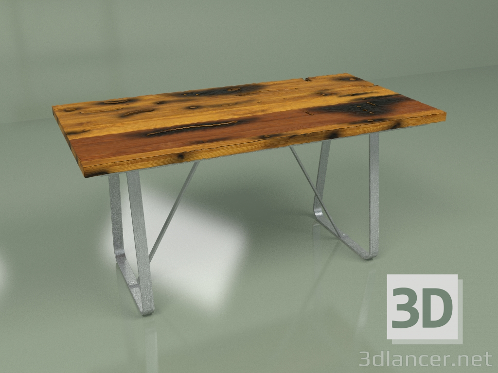 modèle 3D Table à manger Sussex - preview