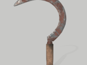 Rusted sickle