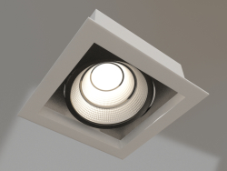 Lampe CL-KARDAN-S152x152-25W Day4000 (WH-BK, 30 Grad)