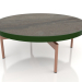 modèle 3D Table basse ronde Ø90x36 (Vert bouteille, DEKTON Radium) - preview