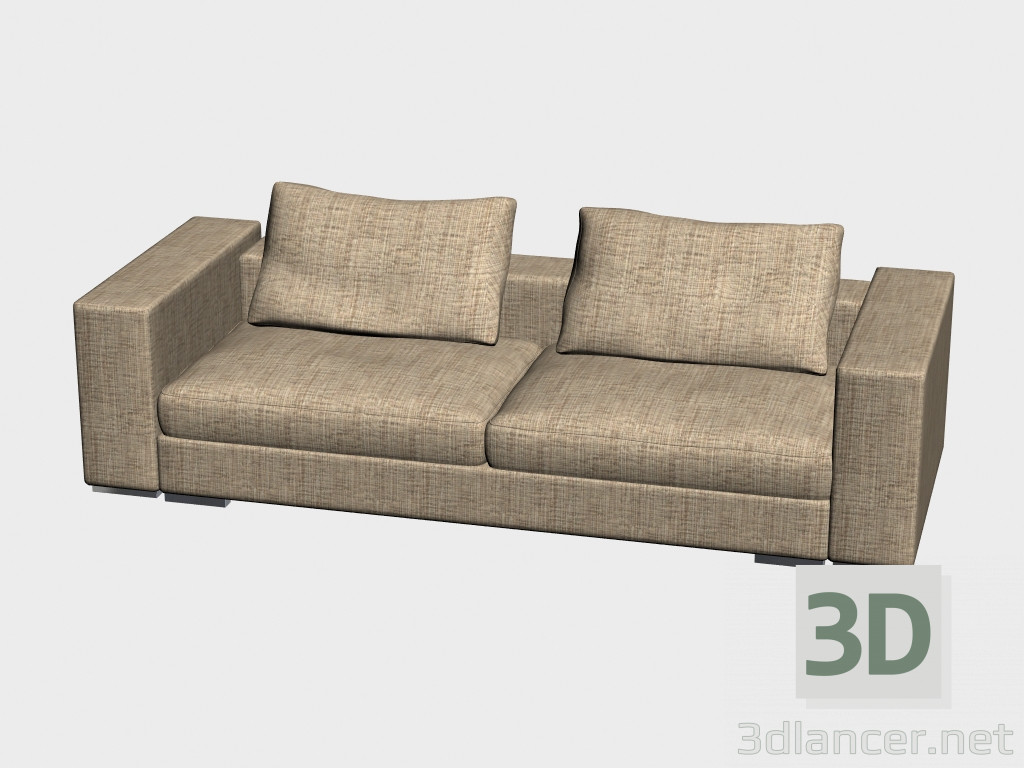 3 डी मॉडल इन्फिनिटी लक्स सोफा (248x98) - पूर्वावलोकन