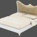 3D modeli Çift kişilik yatak LTTOD5A-209 - önizleme