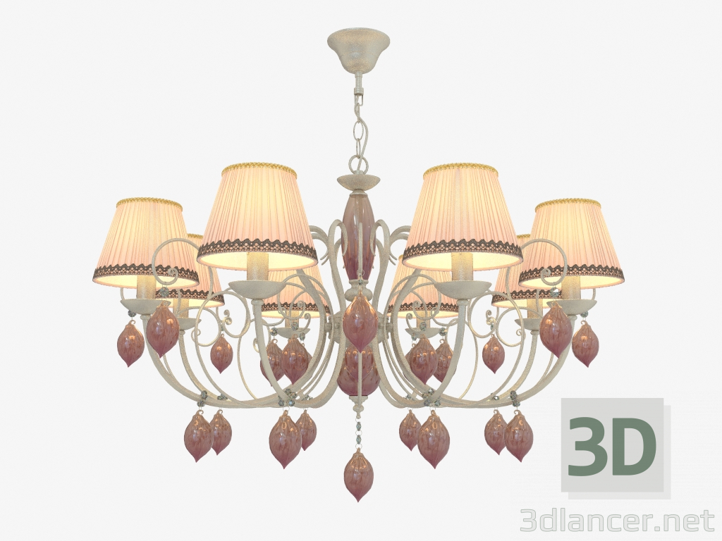 3D Modell Leuchte (Kronleuchter) Persien (3925 8) - Vorschau